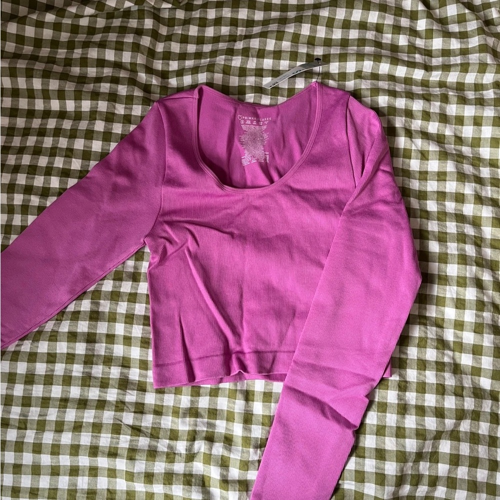 Primark Vibrant Pink Long Sleeve Top